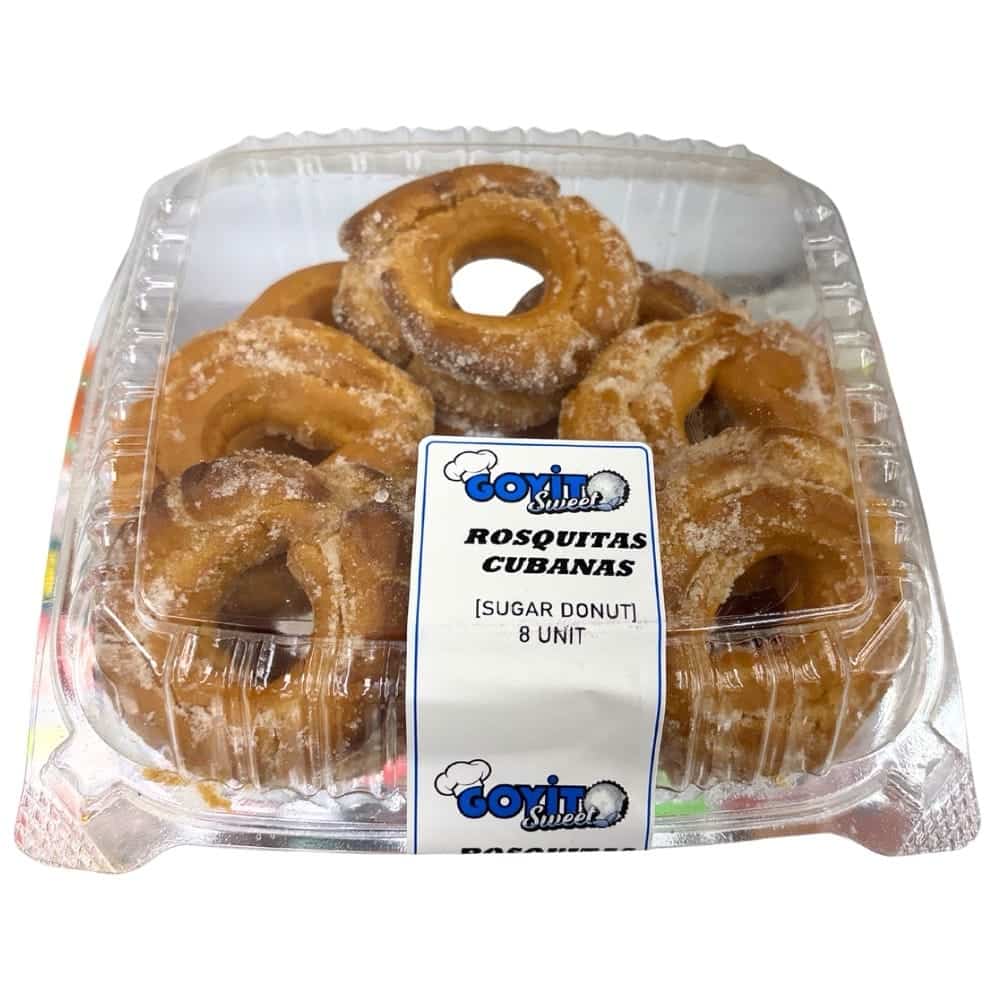 Cuban Sugar Donuts – Rosquitas Cubanas 8 Units