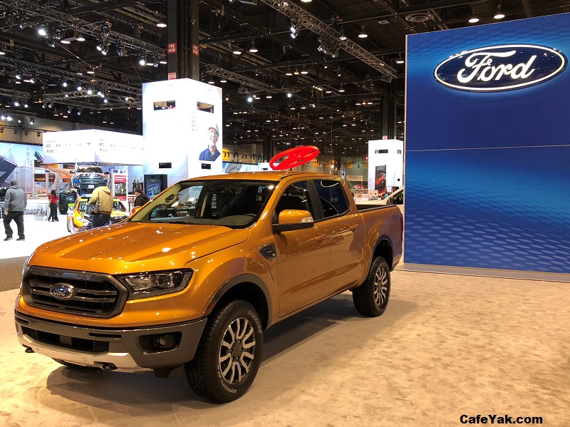2019 All-New Ford Ranger - Lariat with FX4 package in Saber pictured.