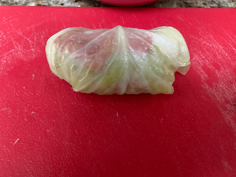stuffed cabbage roll