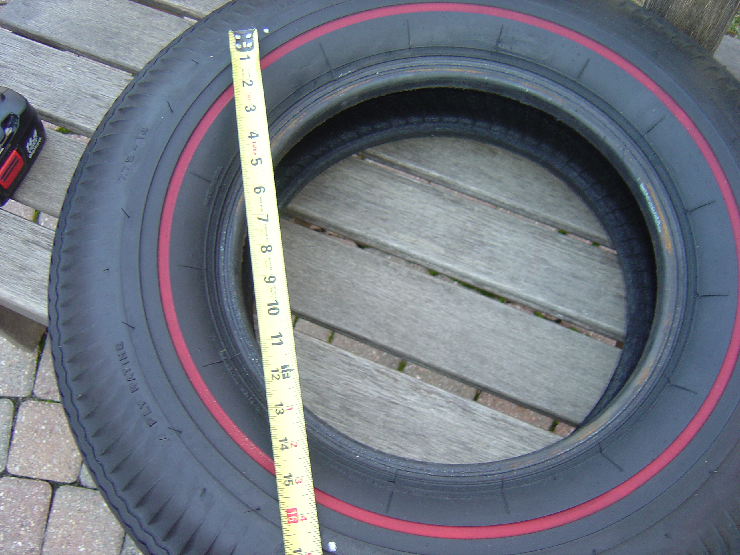 measuring tire