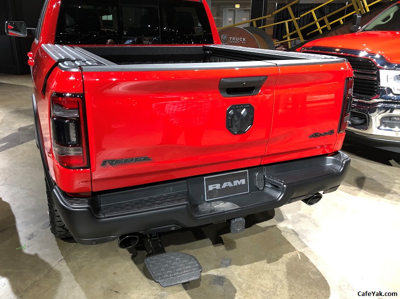 Multifunction Tailgate closed