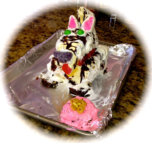 dog cake complete