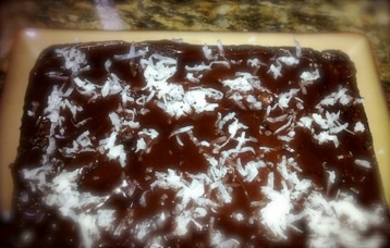 coco choco berry cake