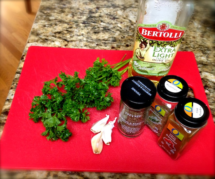 Rack of lamb recipe ingredients