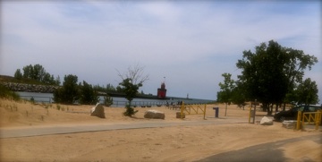 lake Michigan lighthouse