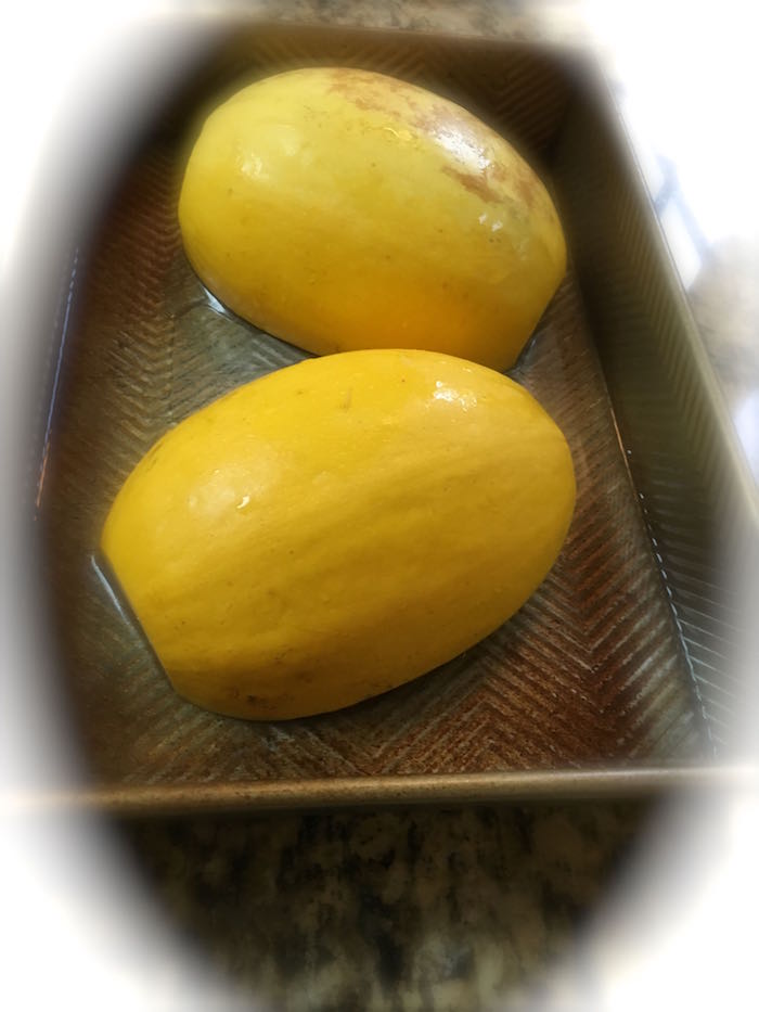 spaghetti squash crunch