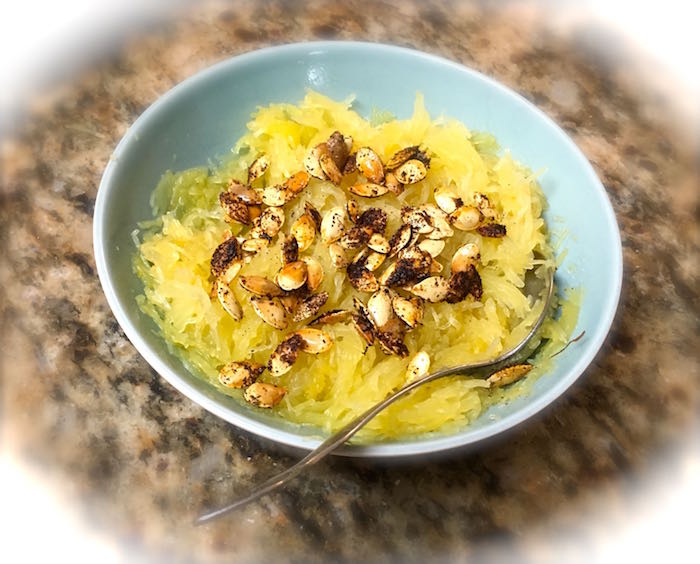 spaghetti squash crunch