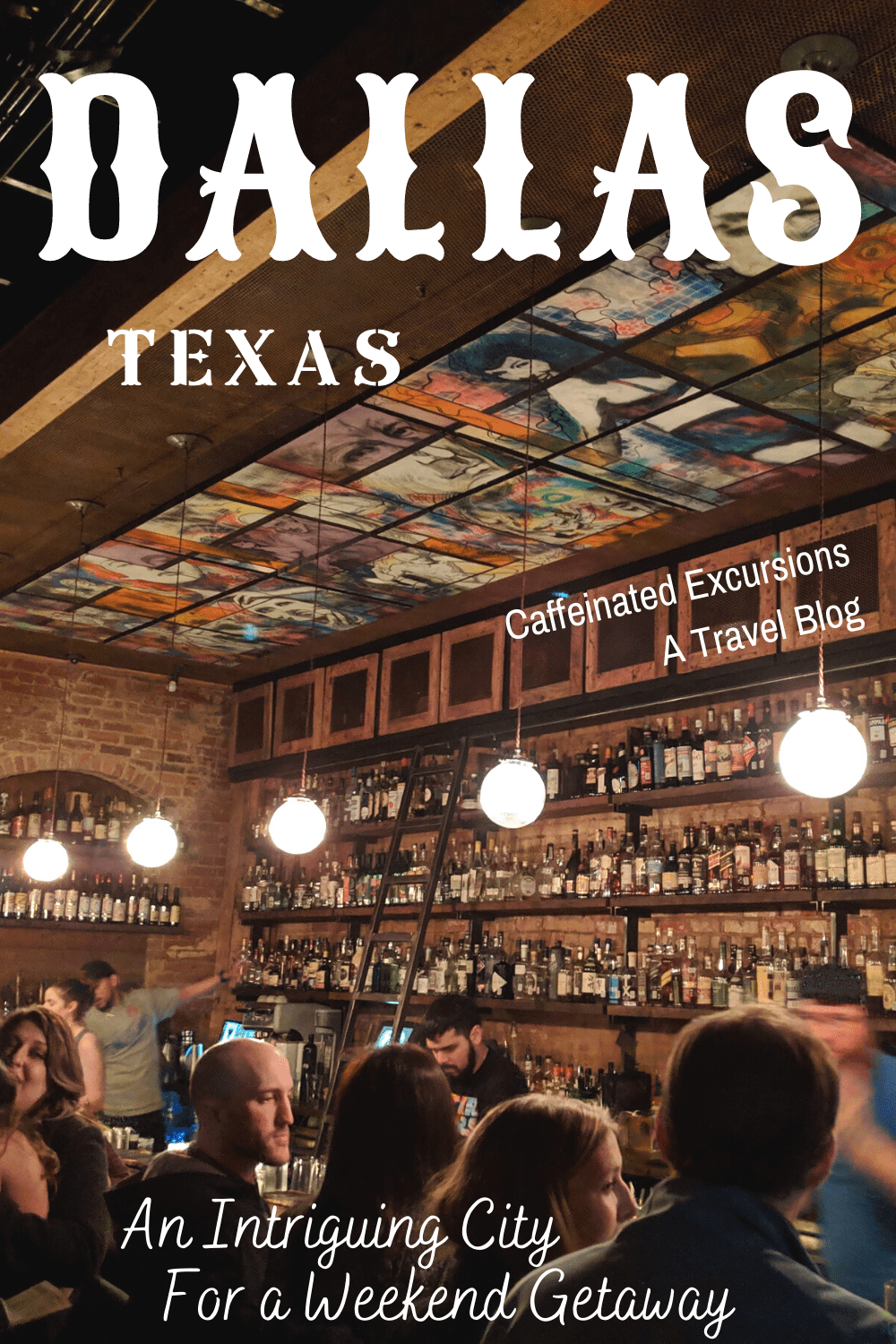 I spent a freezing weekend in Dallas and found it to be an intriguing city that can't be reduced to a tagline. This post goes over some of the highlights, including bars and restaurants, neighborhoods, and overall impressions! #dallas #dallastexas #dallastx #visitdallas #visittexas #texastravel #thingstodoindallas #deepellum #bishopartsdistrict #bishoparts #restaurantsindallas #barsindallas #dallastravelguide #dallastravel #travelblog #travelblogger #caffeinatedexcursions