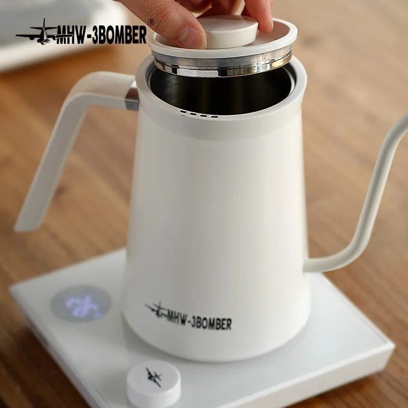⁦MHW-3BOMBER Assassin Electric Pour-Over Kettle – White⁩ - الصورة ⁦5⁩