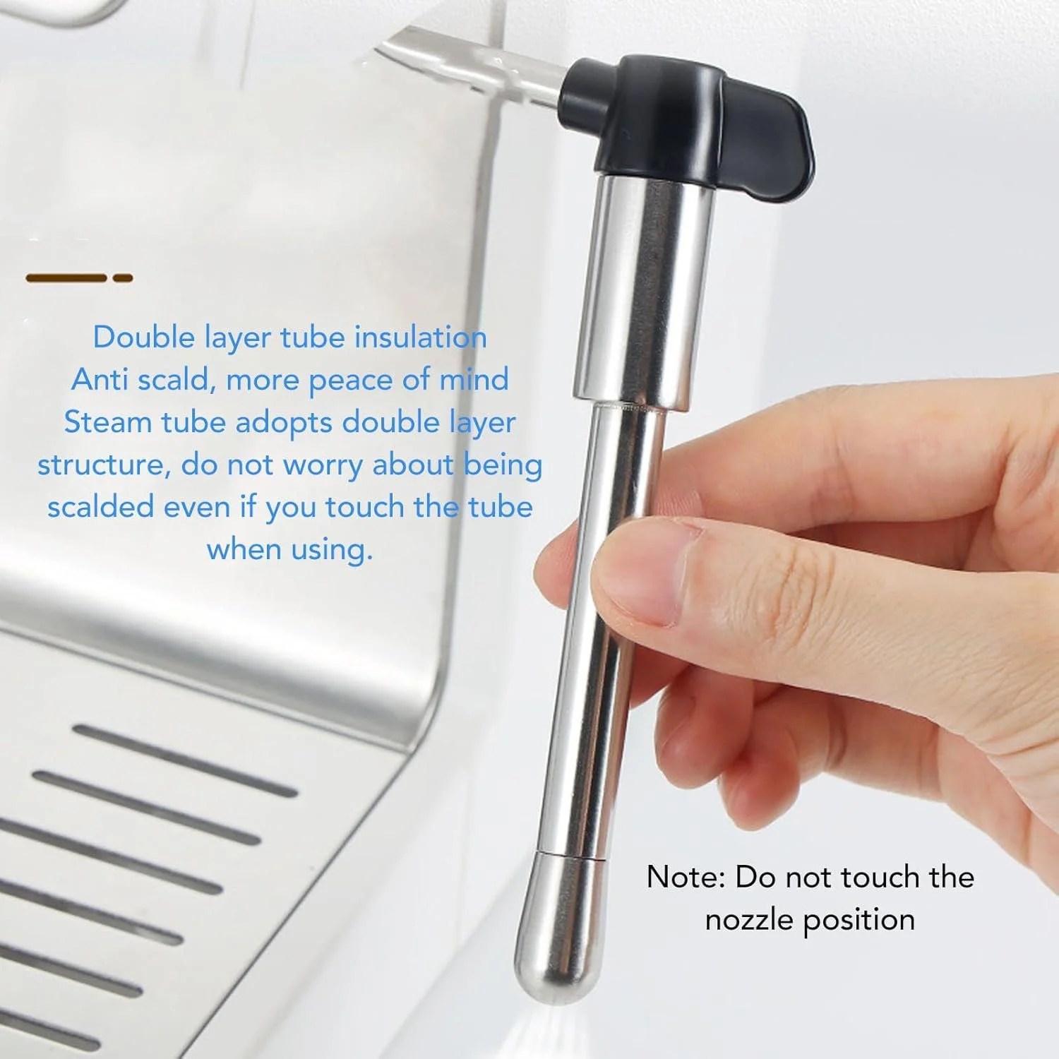 ⁦Stainless Steel Steam Nozzle⁩ - الصورة ⁦4⁩