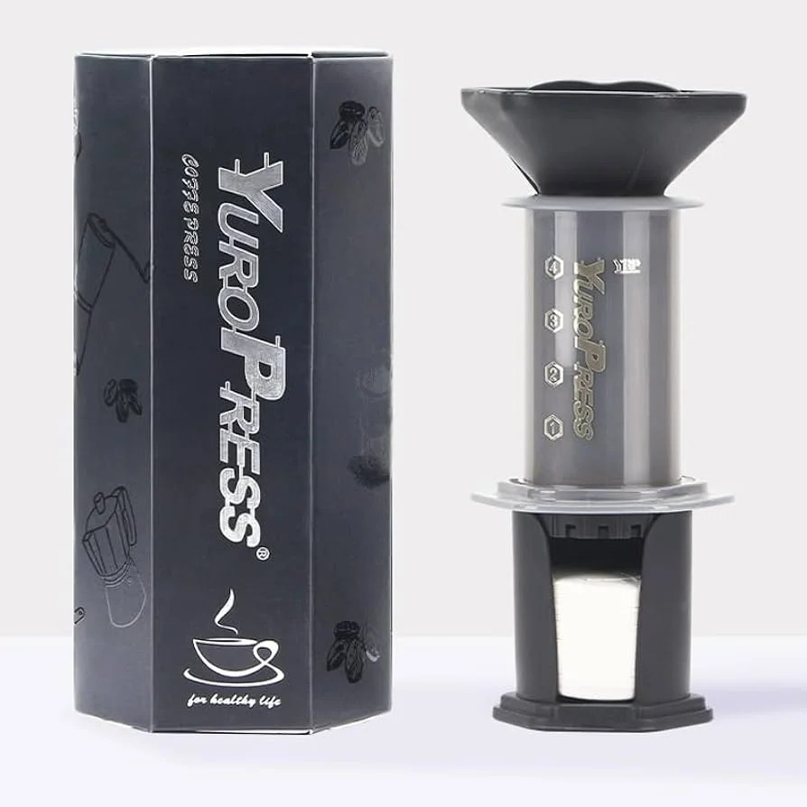 ⁦YUROPRESS COFFEE MAKER SET WITH FILTER⁩ - الصورة ⁦3⁩