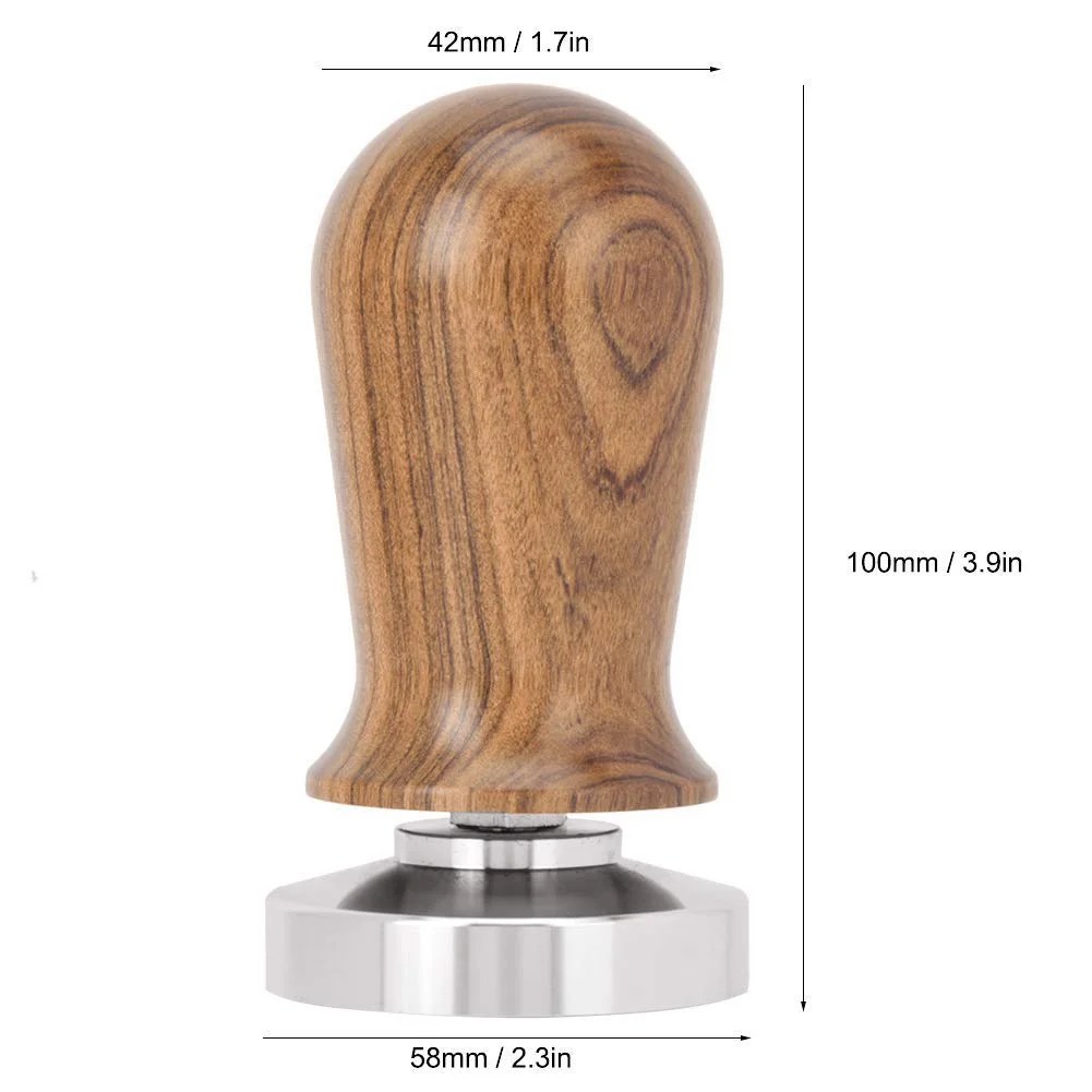 ⁦Calibre 58 – Calibrated Flat Coffee Tamper⁩ - الصورة ⁦9⁩