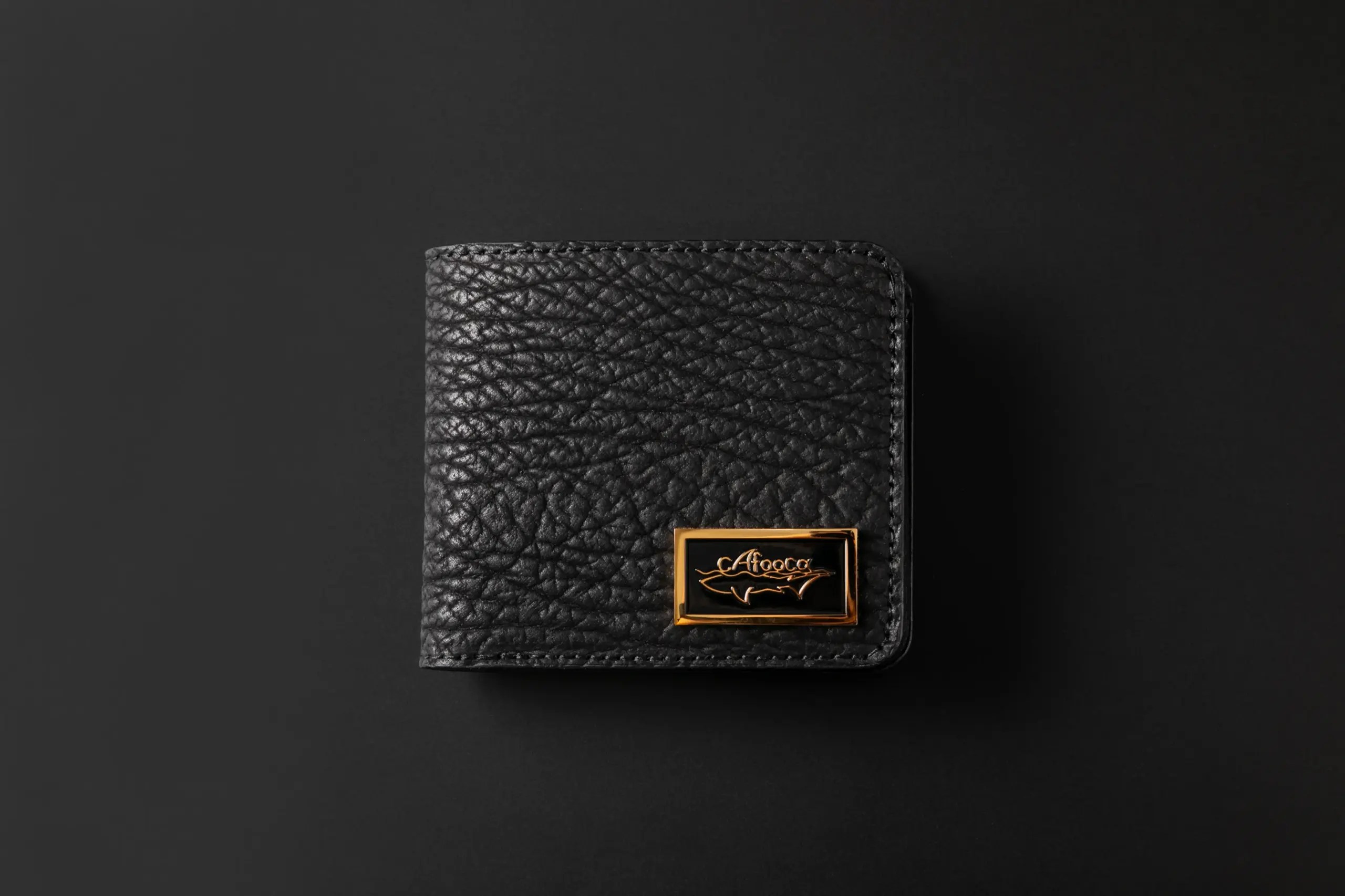 cafooca長財布PREMIUM BLACK カフーカ長財布プレミアムブラック