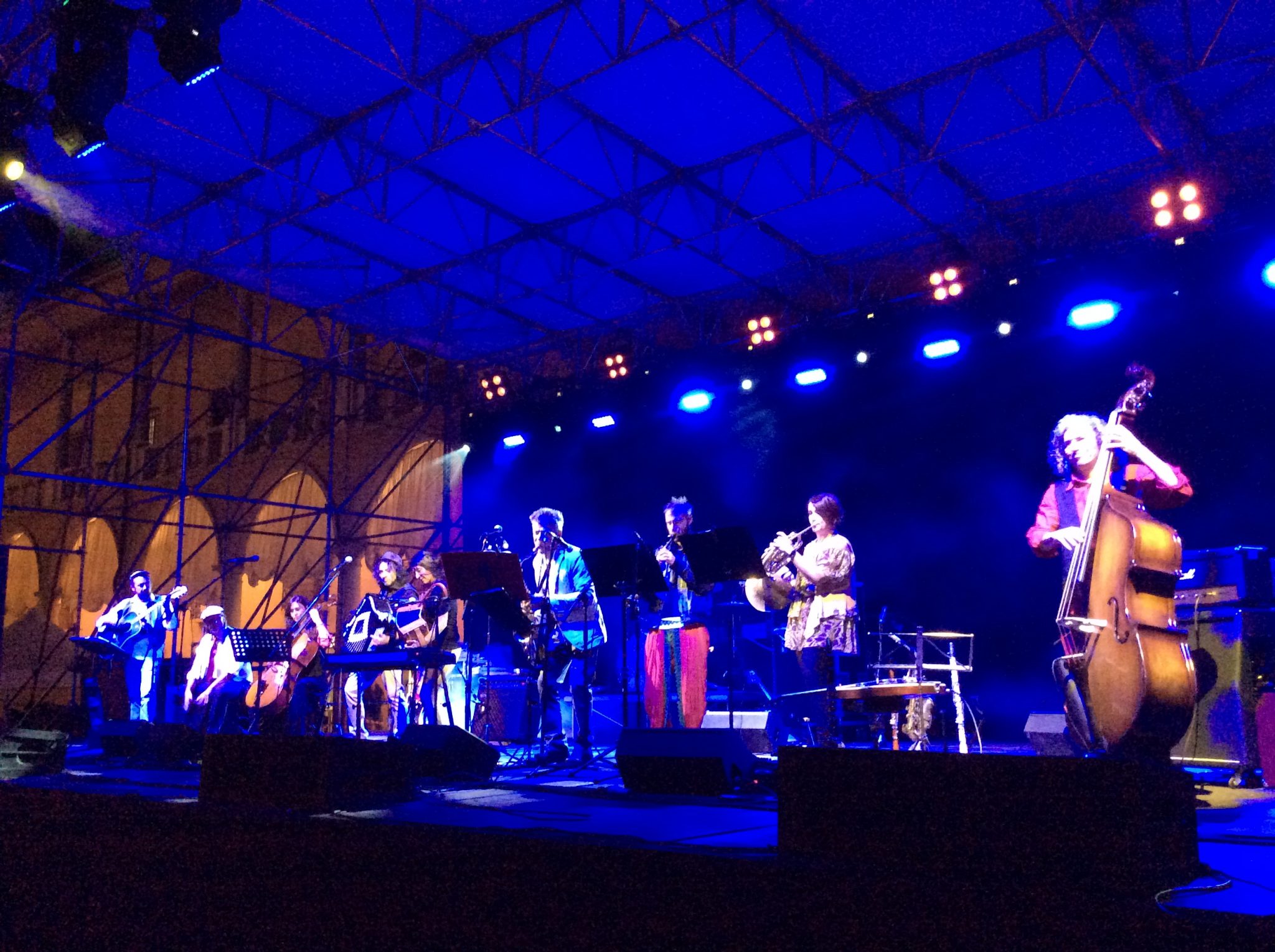 Ochtopus sul palco principale