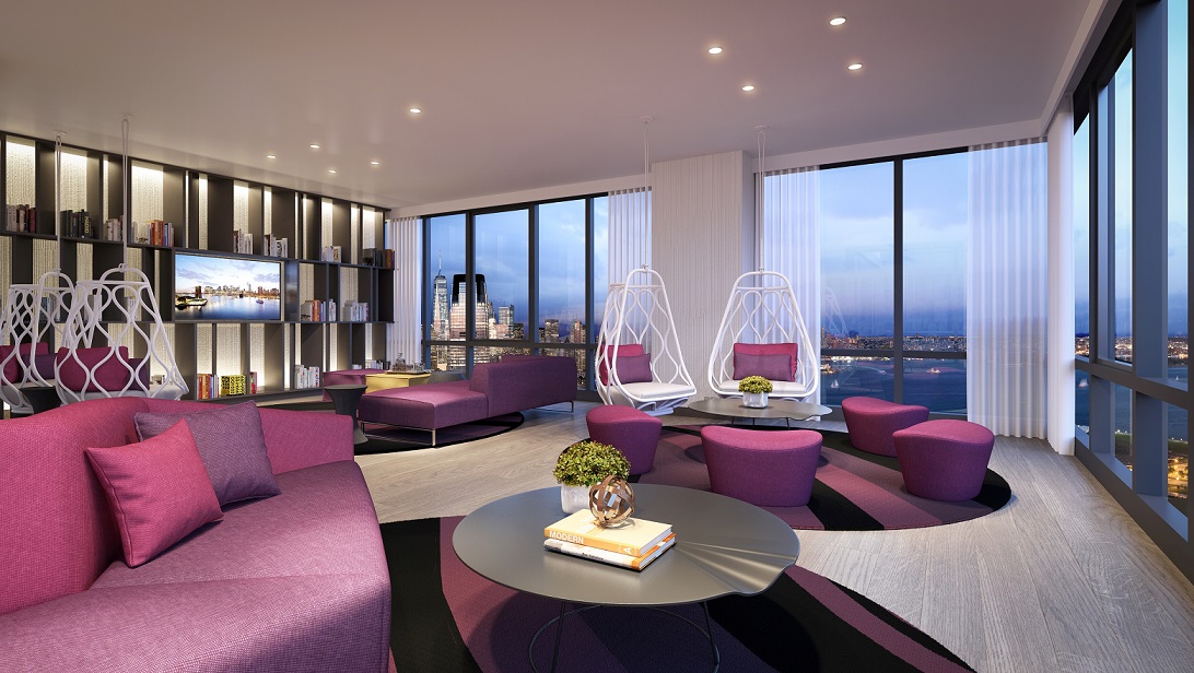 Vantage Sky Lounge Rendering