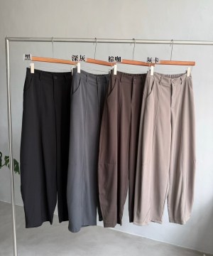 超推/舒適薄款彎刀西褲：圖片 7