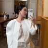 極簡闊型設計感掐腰西 外