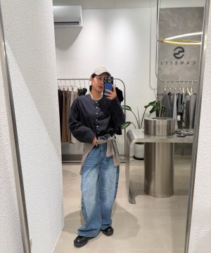 闆娘超推/薄薄款壓釦外套：圖片 4