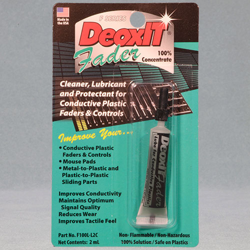 DeoxIT® Fader, #F100L-L25C (Needle Dispenser) - CAIG