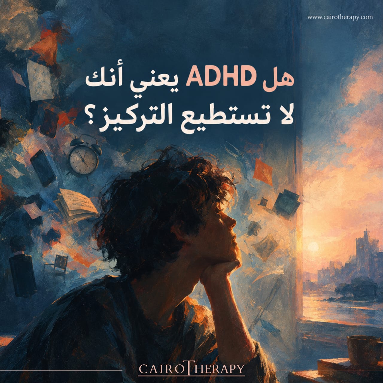هل اضطراب تشتت الانتباه وفرط الحركة يعني أنك لا تستطيع التركيز؟