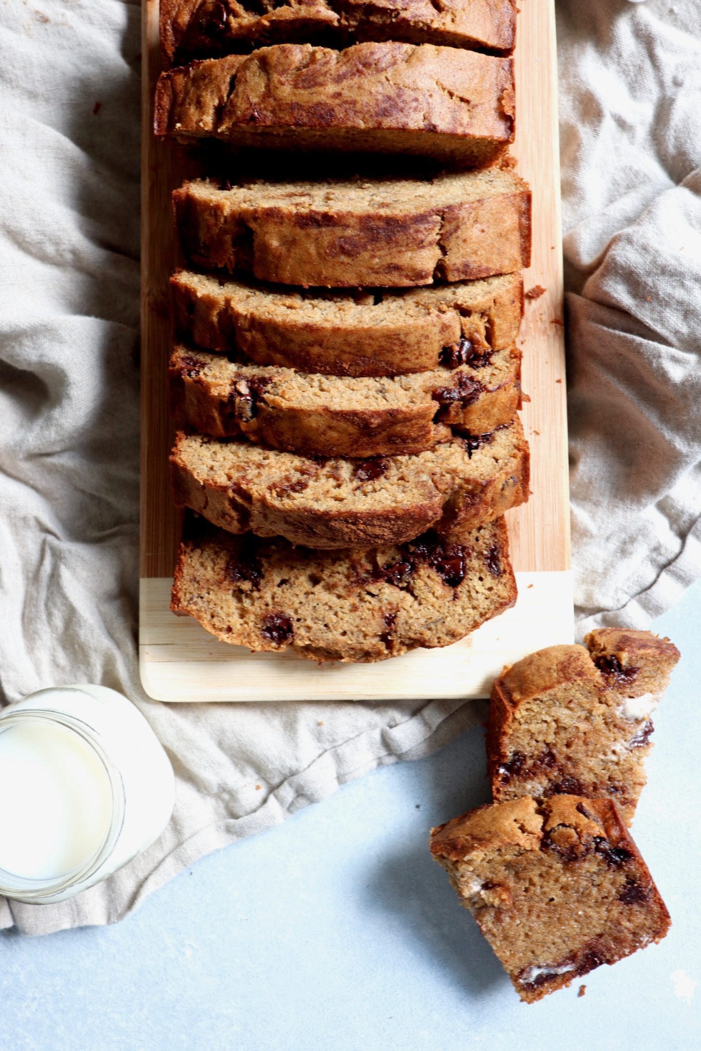 What is it about being cooped up inside that makes people want to pick up a bread pan or cookie sheet? One Bowl Whole Grain Chocolate Chip Banana Bread Cait S Plate