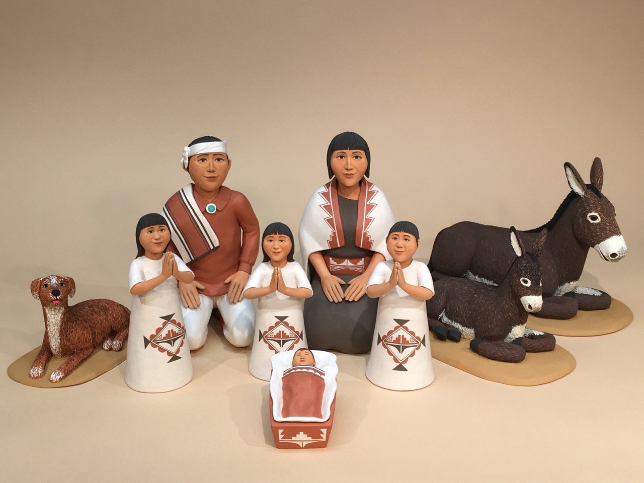 Clay Sculpture by Joe Cajero, ca. 2016