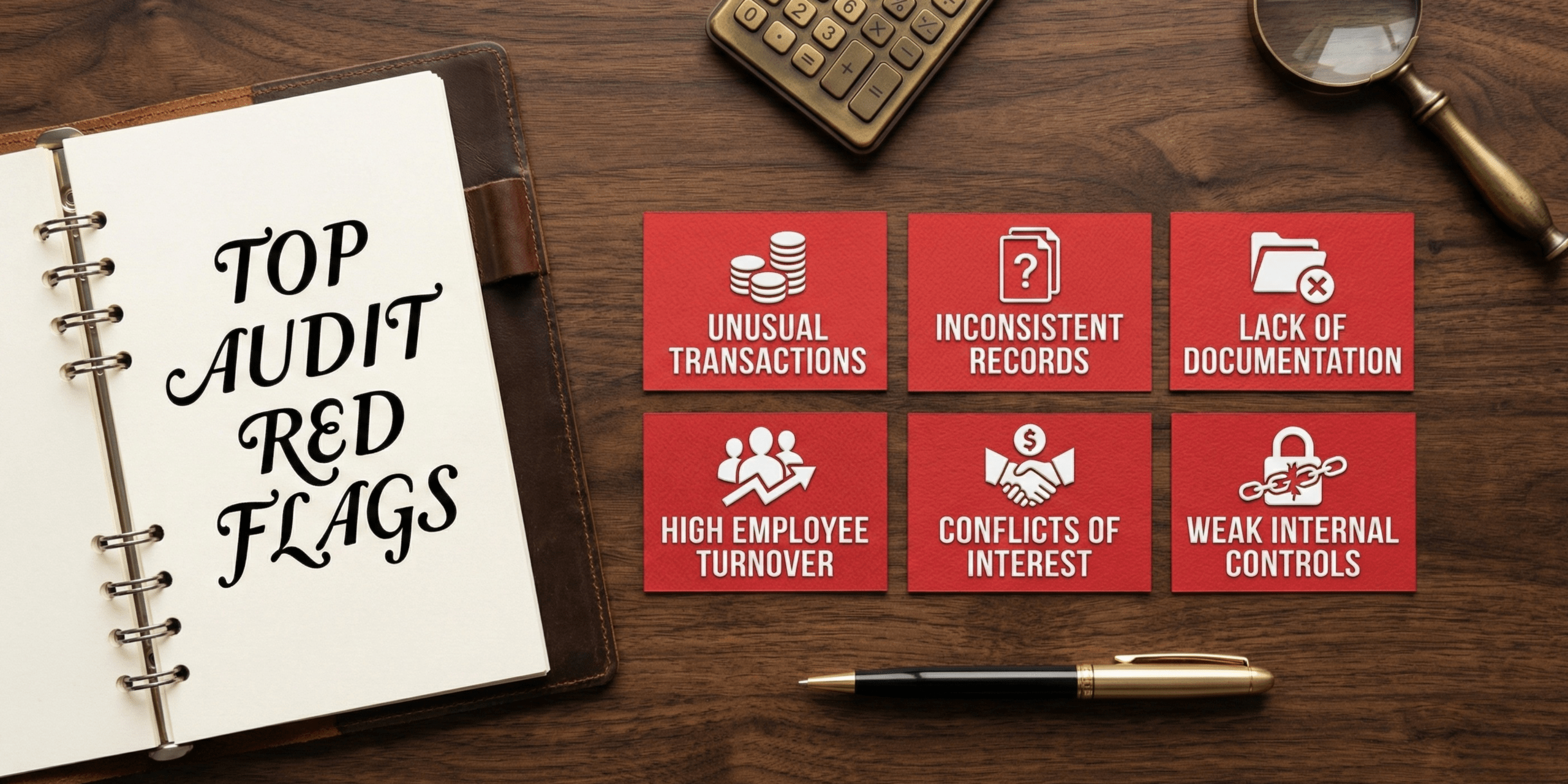Common financial audit red flags
