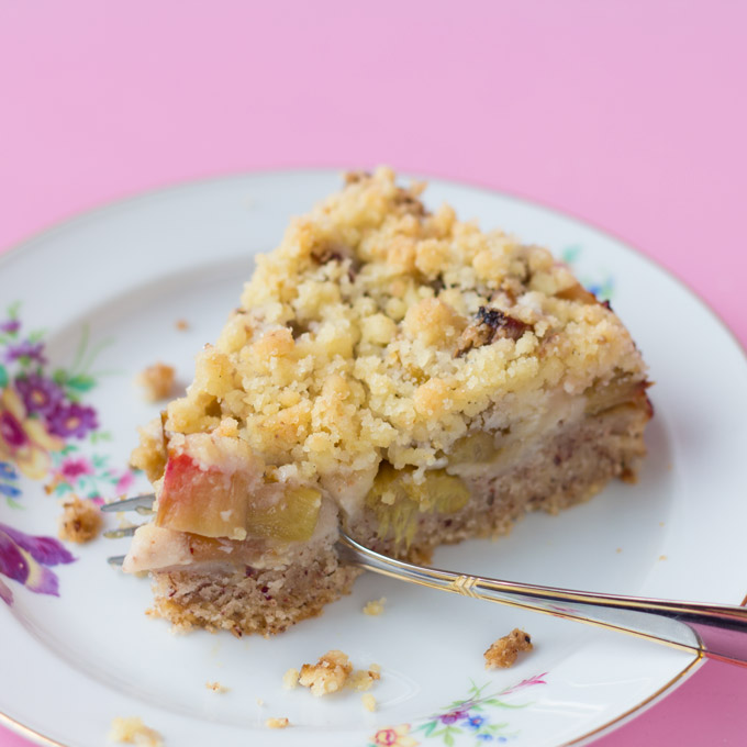 Rhabarber Zitronen Kuchen Und Kirschblute In Bonn Ars Textura Diy Blog