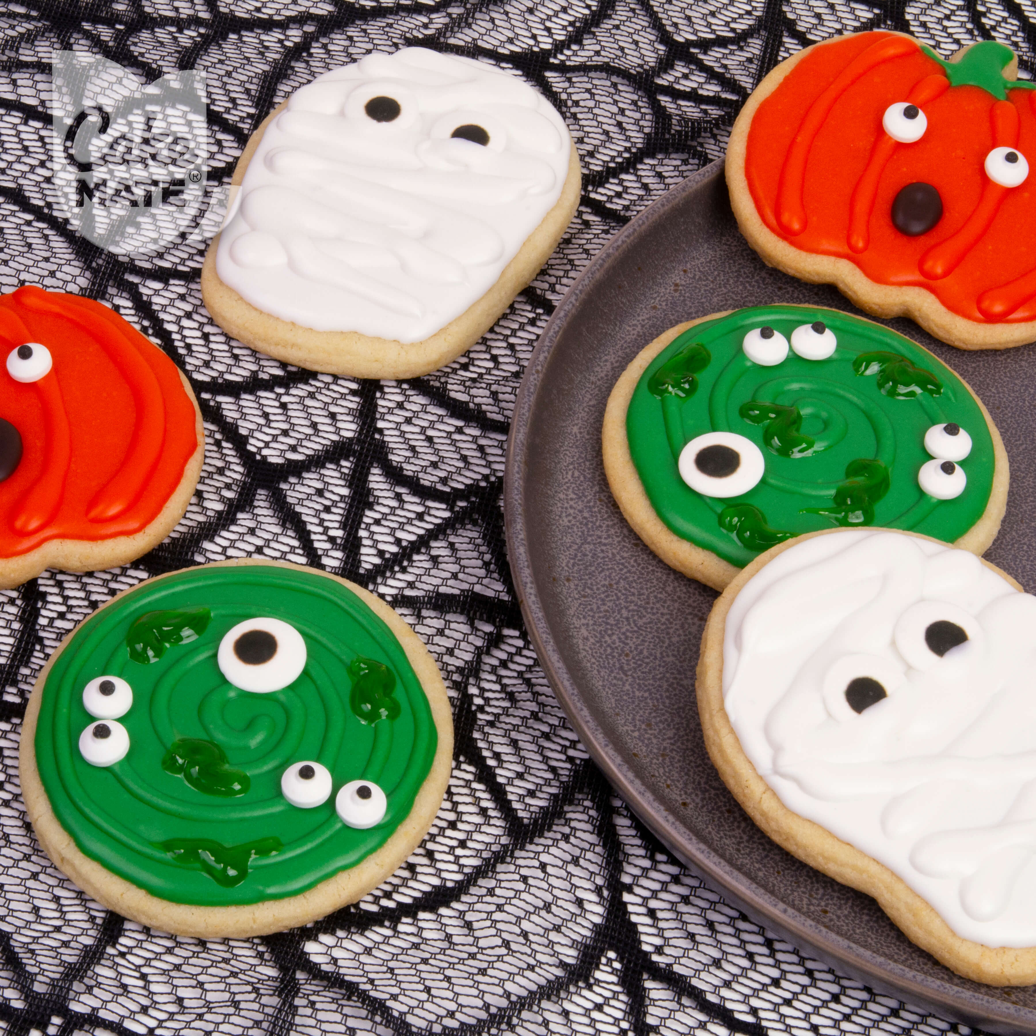 We've adapted this lemon cake recipe to trim the fat and calories, . Halloween Pal Cookies Cake Mate