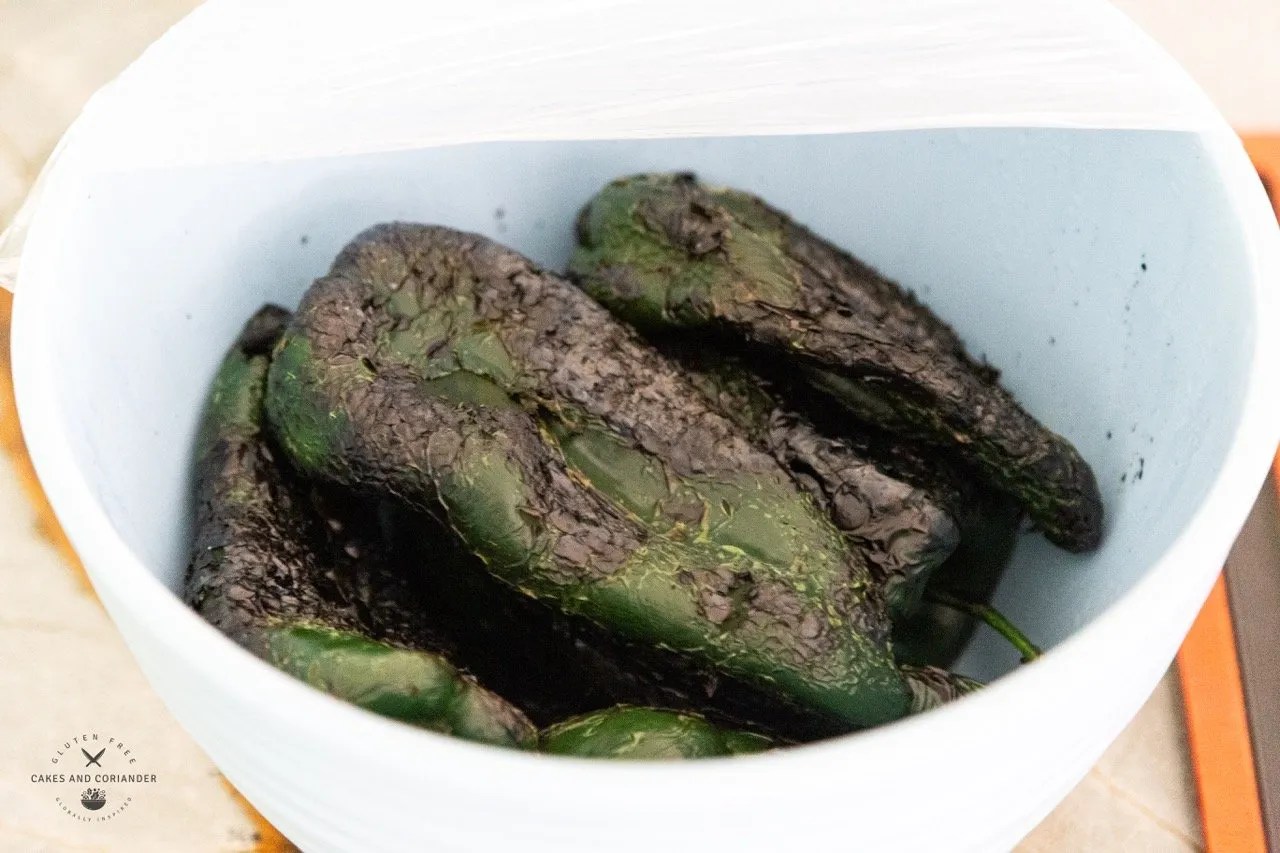 roasted poblano peppers