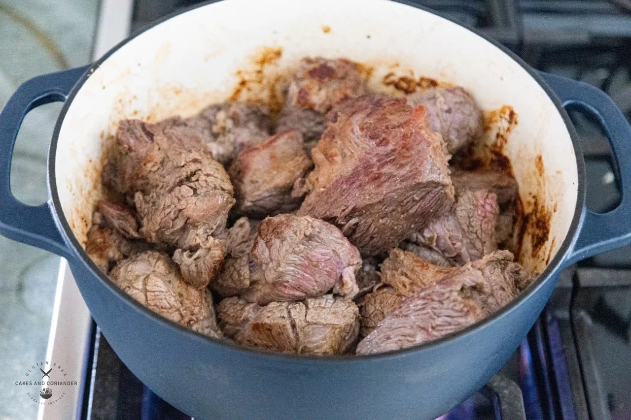 browned beef