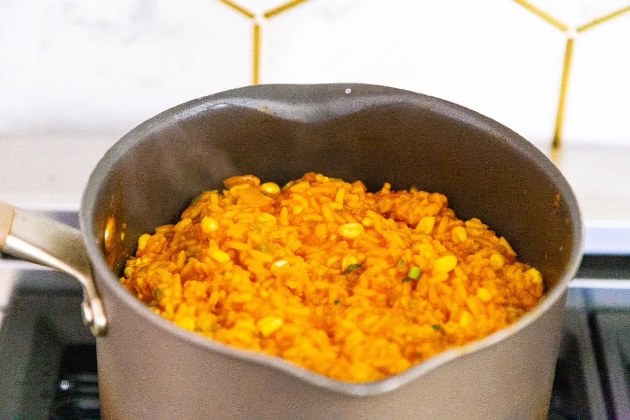 Spanish Rice Recipe Cooked