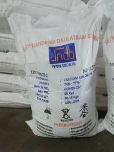 Calcium Chloride | Manufacturers & Exporters | SNDB India