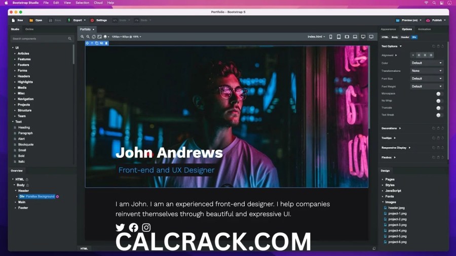 Bootstrap Studio FULL DOWNLOAD