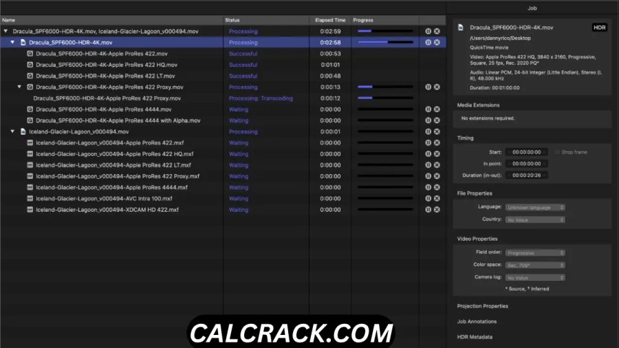 CompressR main application interface