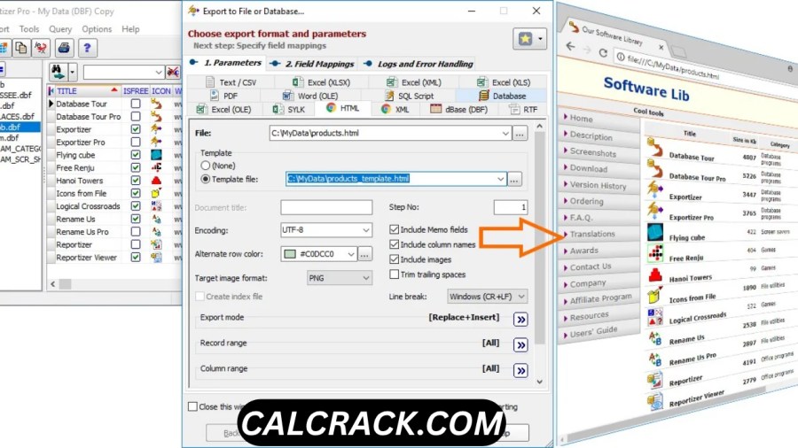 Exportizer Enterprise data conversion software