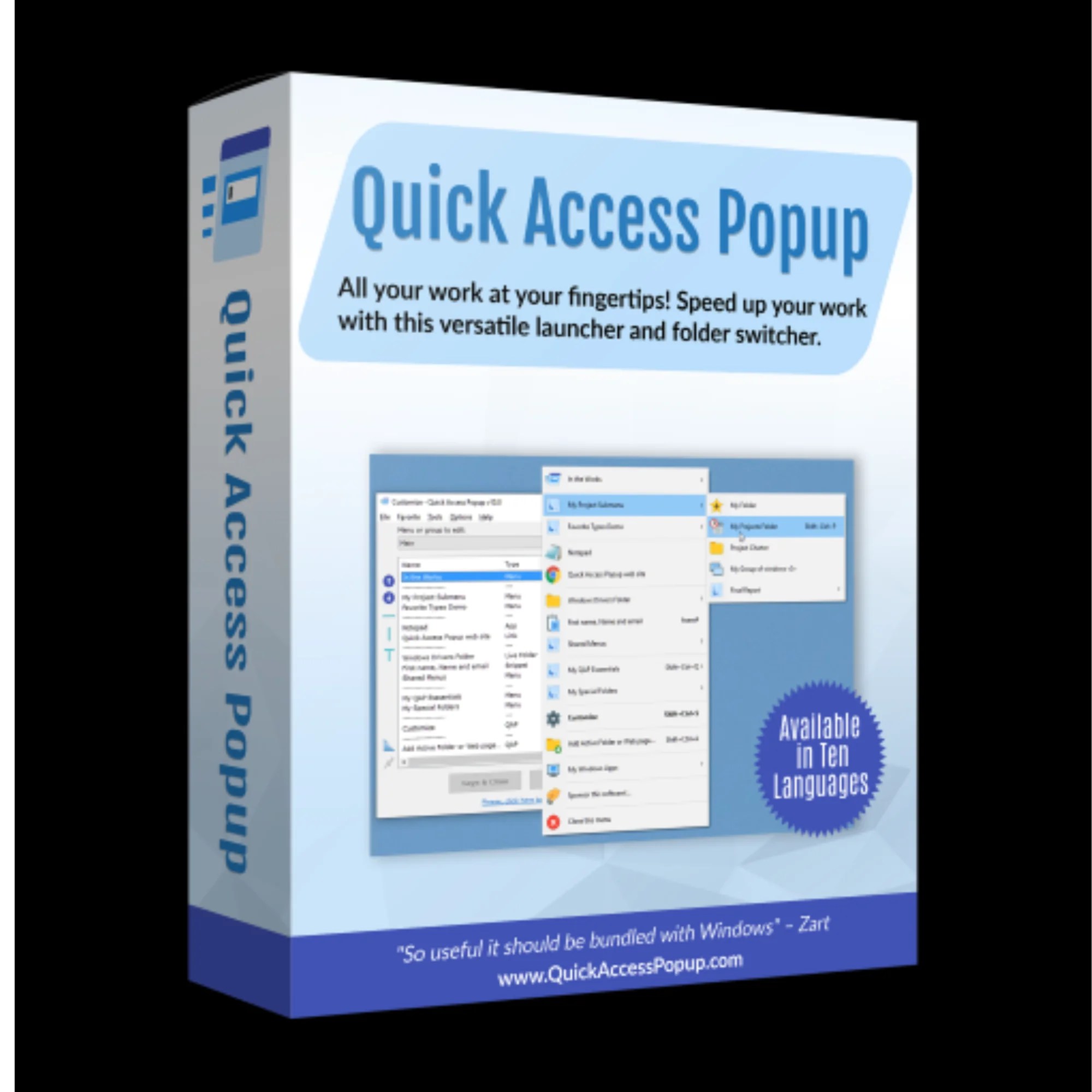 Quick Access Popup for Windows