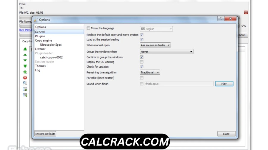 UltraCopier File Copying Software