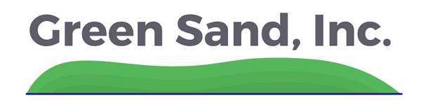 logo for green sand, inc.