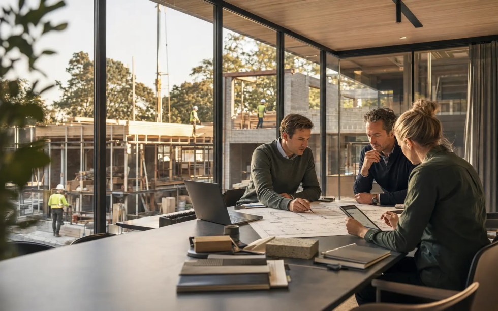Volledige workflowoptimalisatie voor een bouwbedrijf