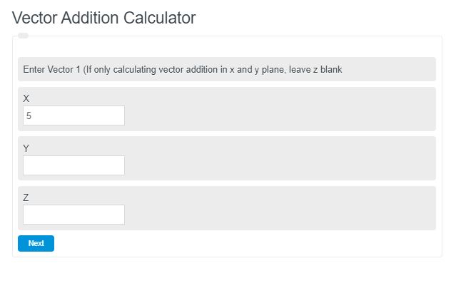 Vector Addition Calculator Calculator Academy