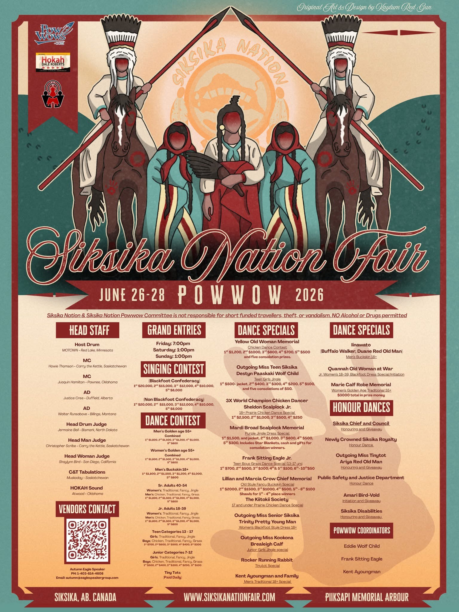 Siksika Nation Fair Pow Wow 2026 Calendar Siksiks.