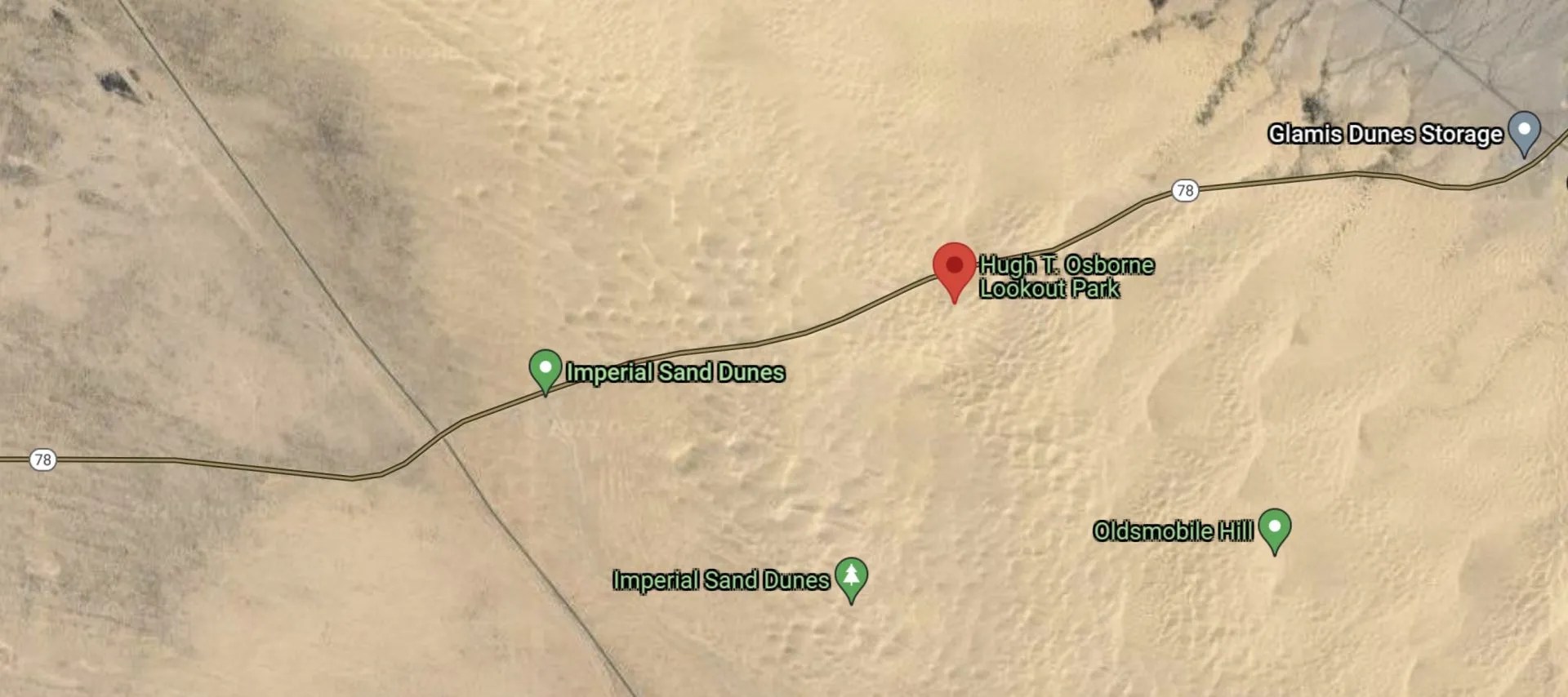 Alpine Man Dies After Being Thrown From Motorbike Calexico Chronicle Glamis Map 