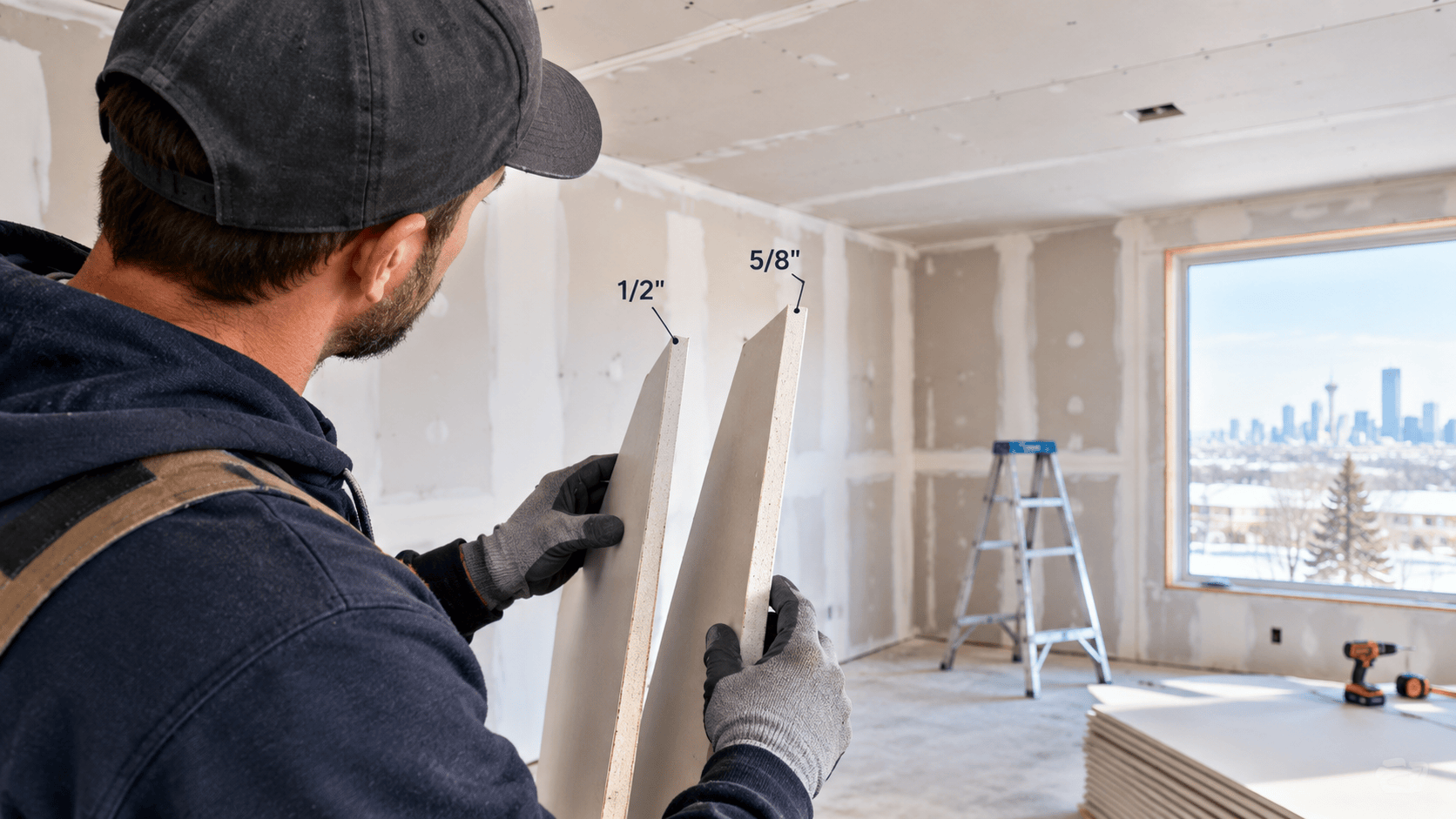 What Drywall Thickness Should You Use for Walls and Ceilings?
