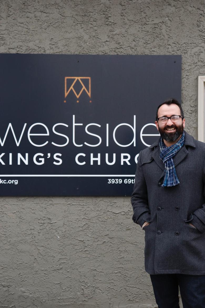 David Harvey outside of Westside King’s Church, where he’s worked as a teaching pastor for over 3 years. Monday, November 4, 2019.