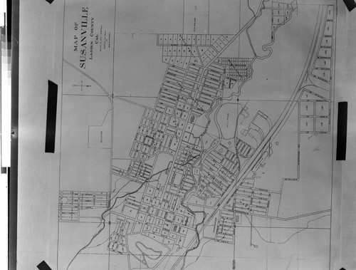 Map Of Susanville Calisphere