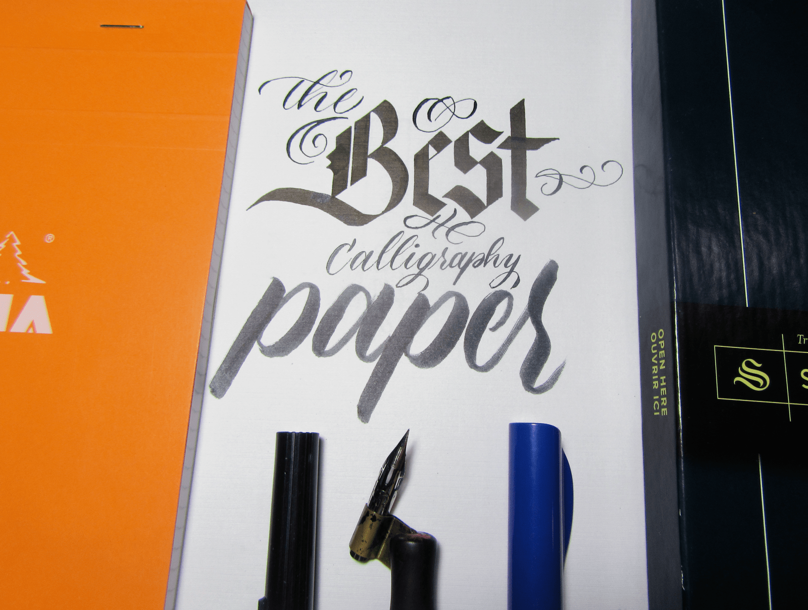 The best calligraphy paper: 4 options compared side by side ...