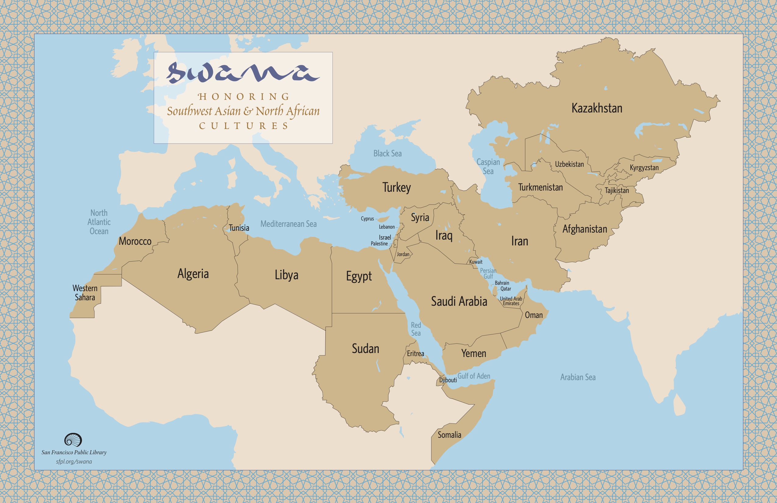 Home SWANA Southwest Asian North African Arab American Heritage Swana Map 