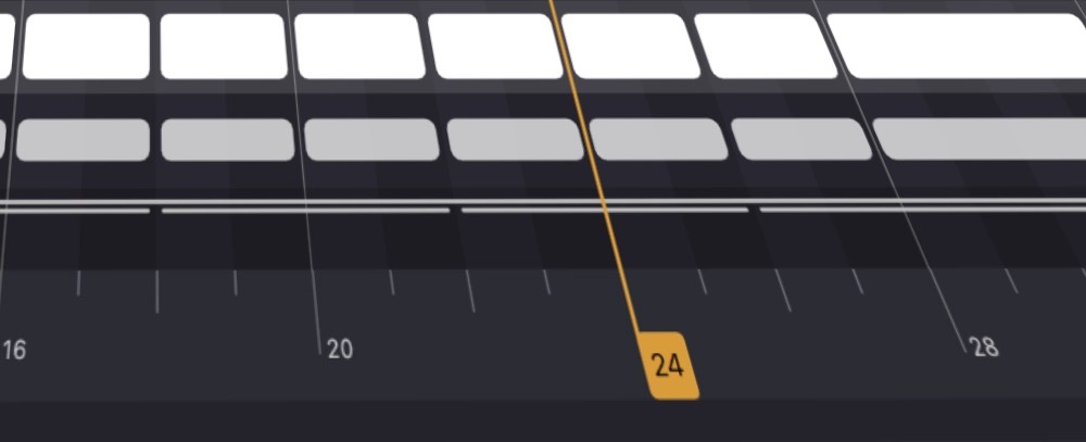Timeline interface