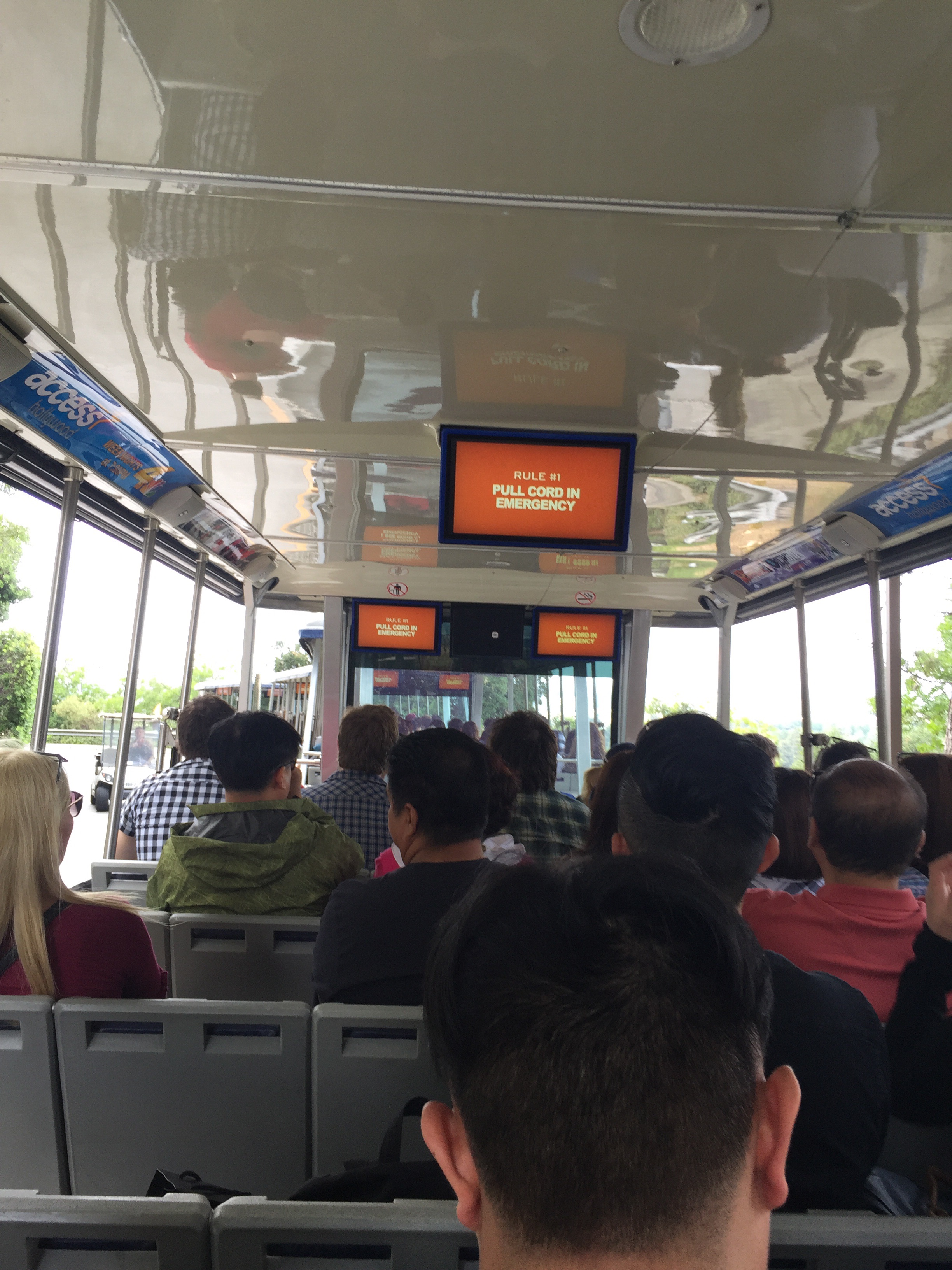 View from the last row.. literally